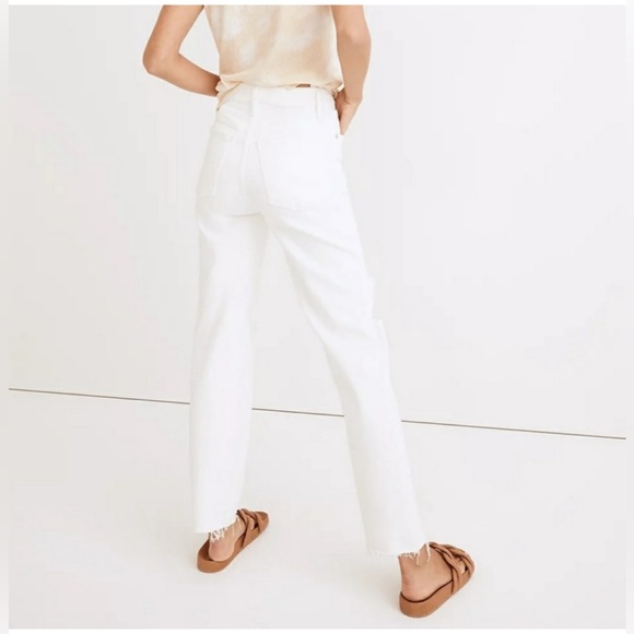White Madewell the Perfect vintage straight Jean 30 - Picture 3 of 10